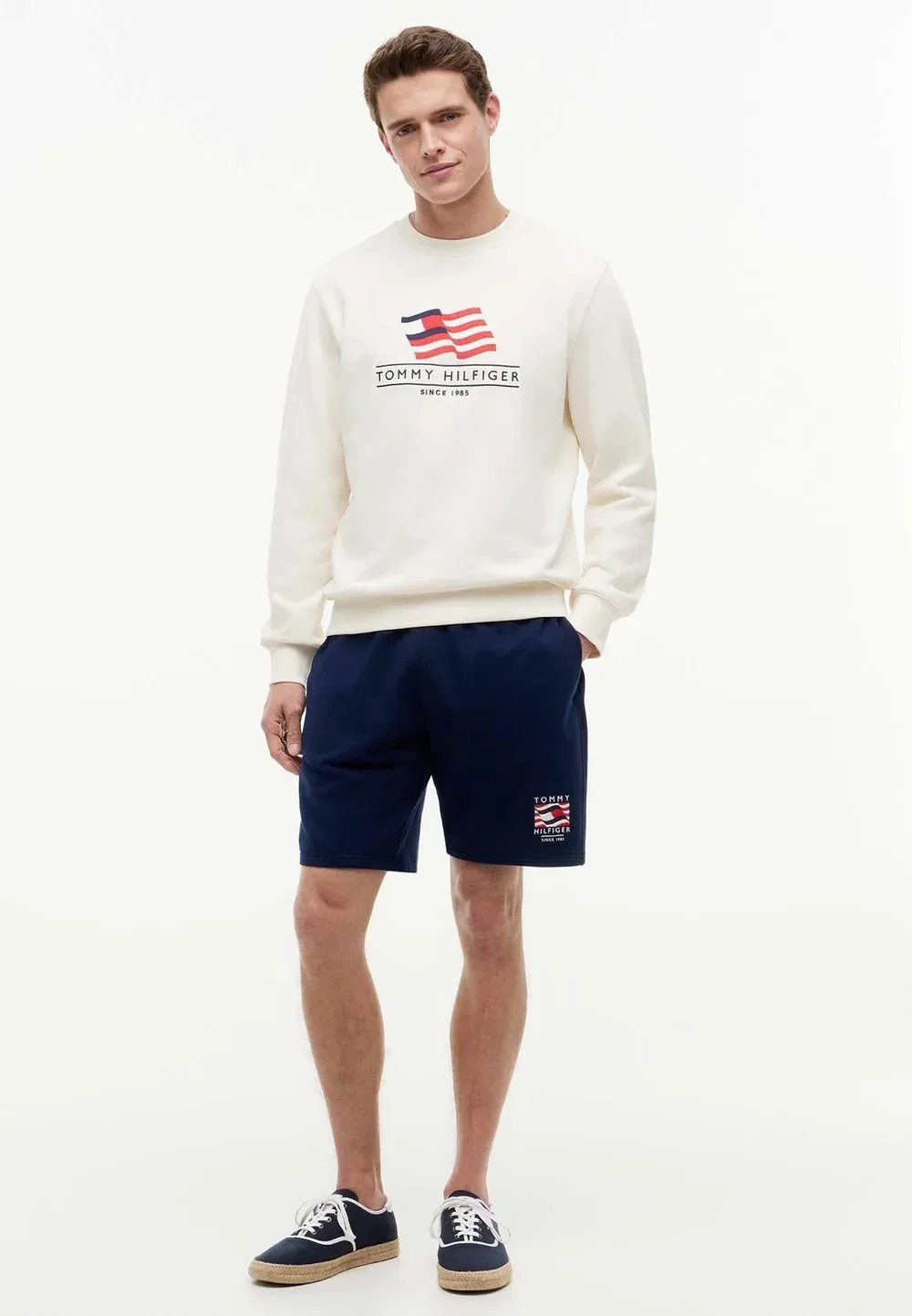 Rwb главный флаг терри - толстовка Tommy Hilfiger, Ivory Petal — фото 2
