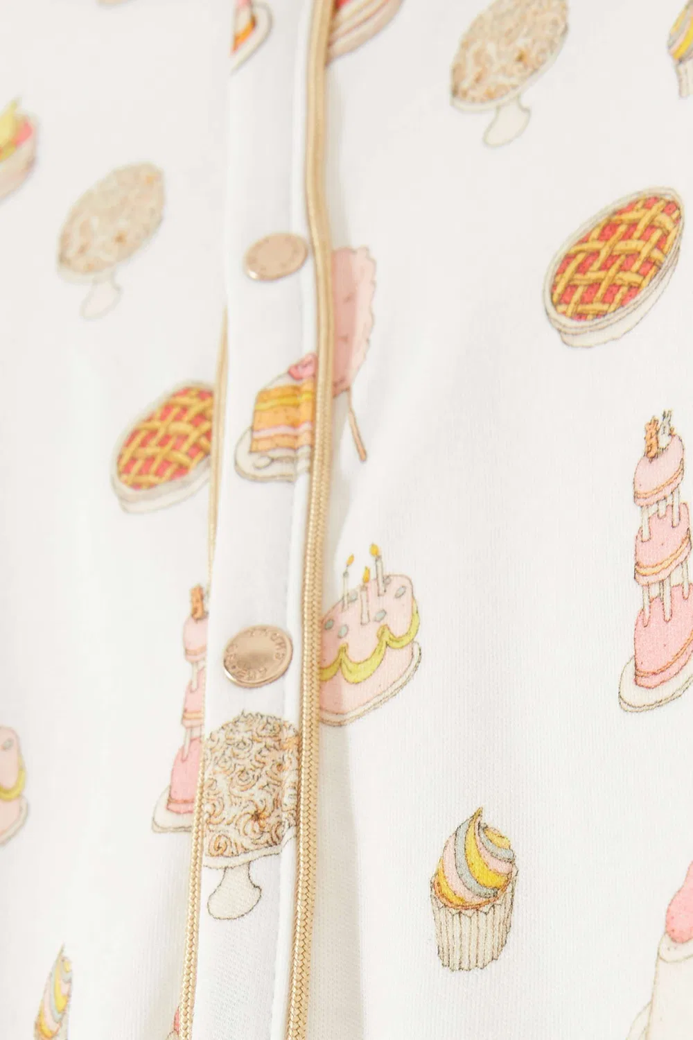 Комбинезон для сна с принтом Sweetie Pie Atelier Choux — фото 3