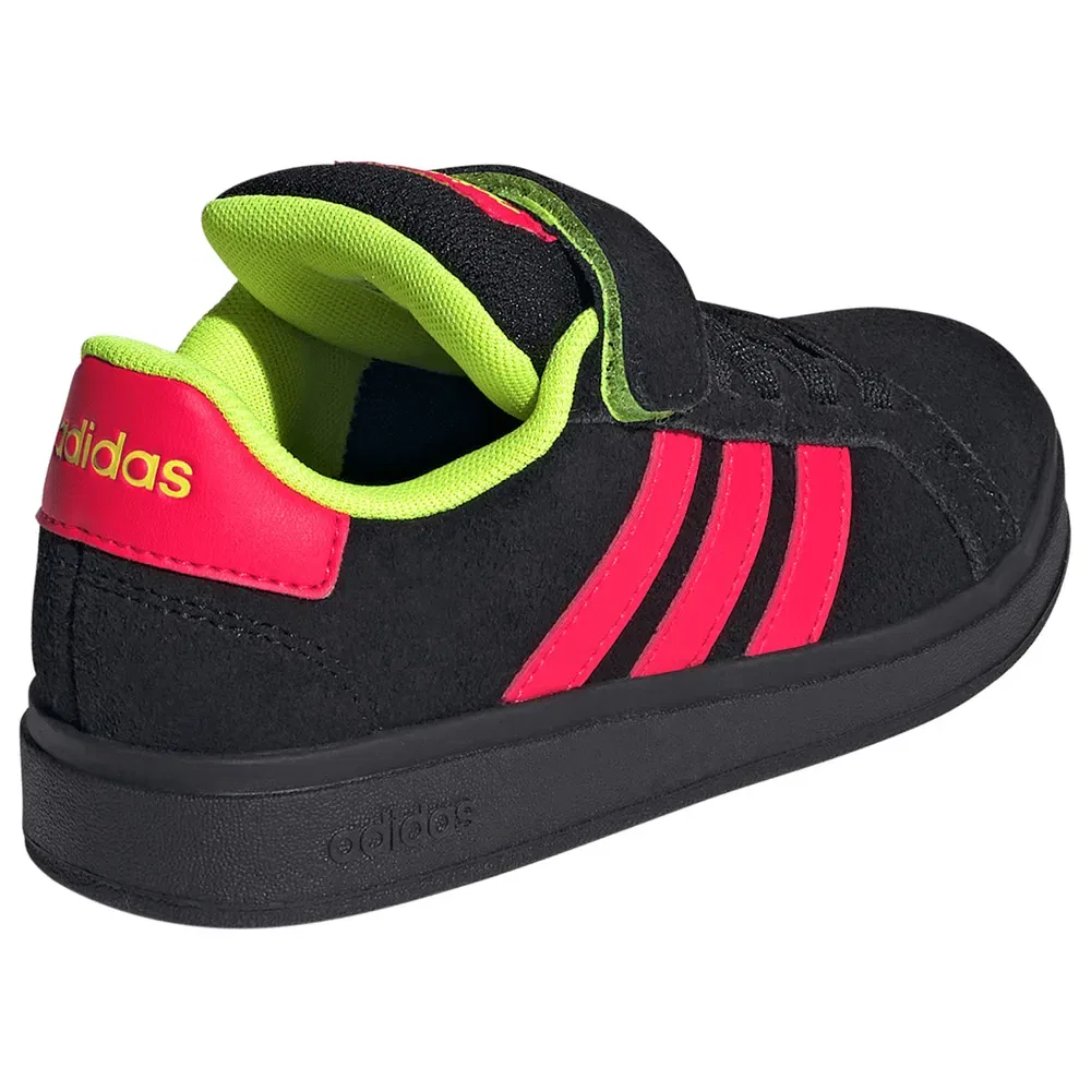 Кроссовки Grand Court 00s Adidas, черный — фото 4