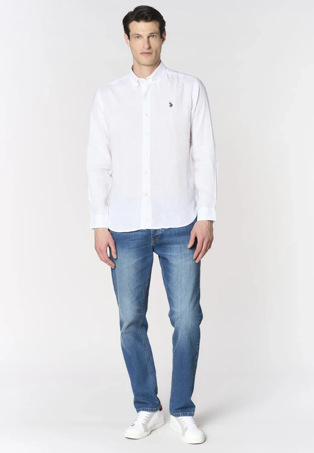 Рубашка U.S. Polo Assn., Bianco — фото 2