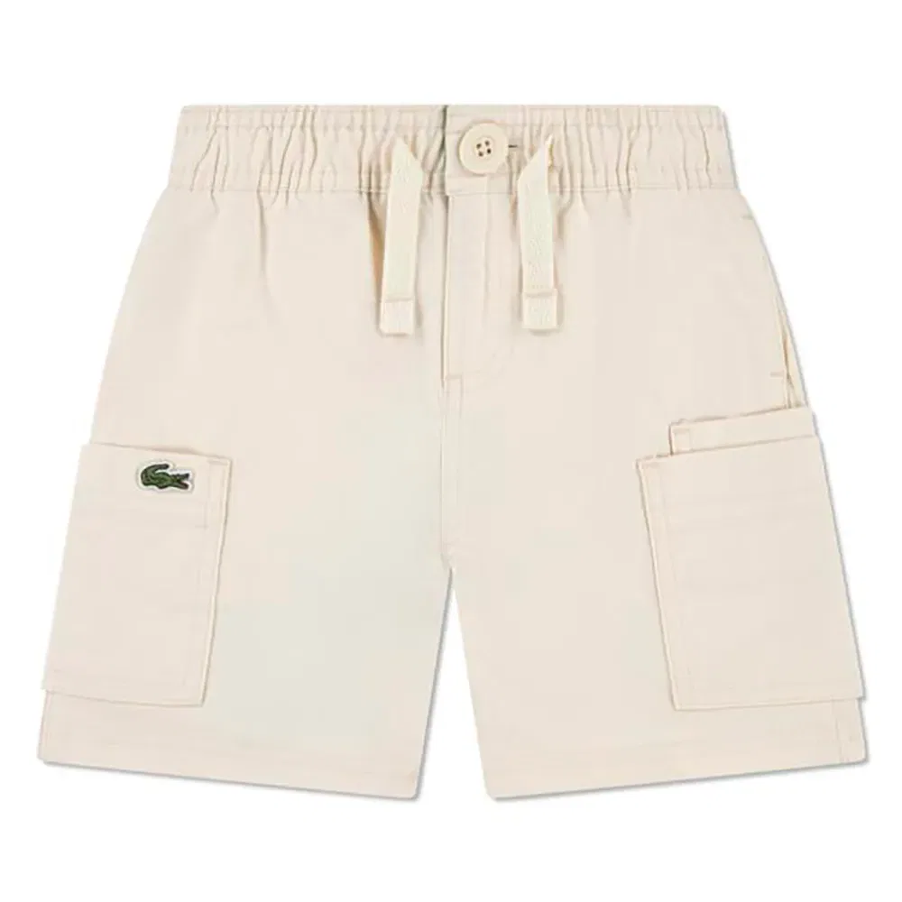 Шорты Lacoste Kids, бежевый