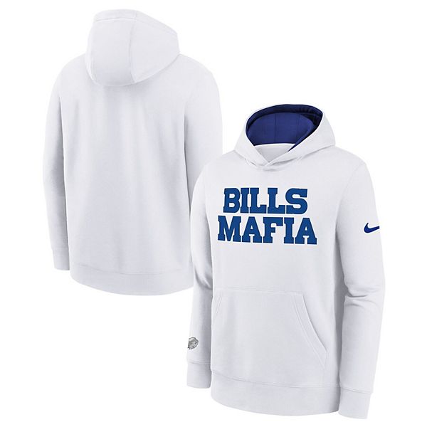 

Толстовка Youth white Buffalo Bills 2025 Rivalries Collection Club Nike