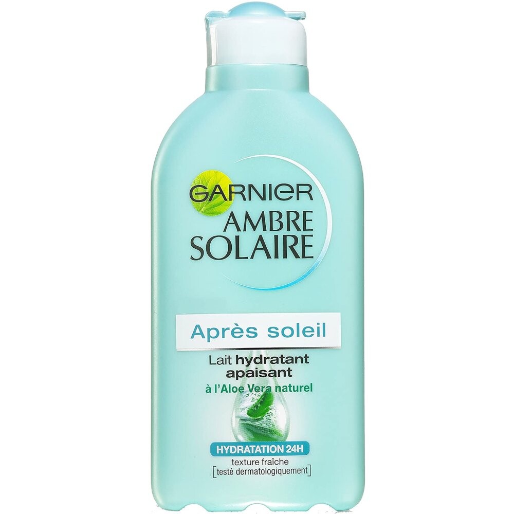 

Garnier, Успокаивающее увлажняющее молочко после загара Ambre Solaire Aloe Vera
