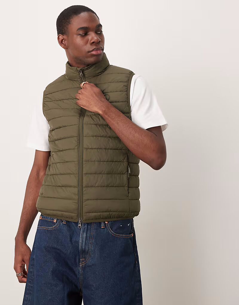 

Scalpers - New Gstaad - Жилет темного цвета хаки