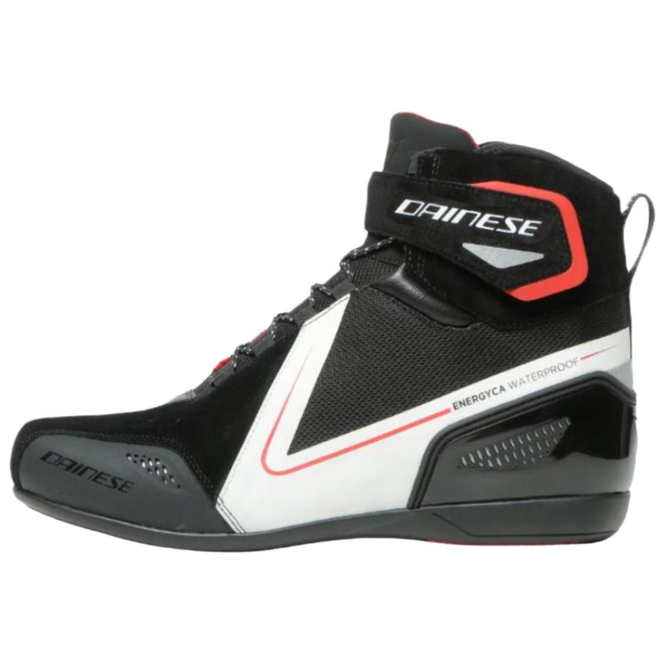 

DAINESE Energyca Air Leather Скользоустойчивые и дышащие высокие велотуфли для мужчин, черный оранжевый желтый