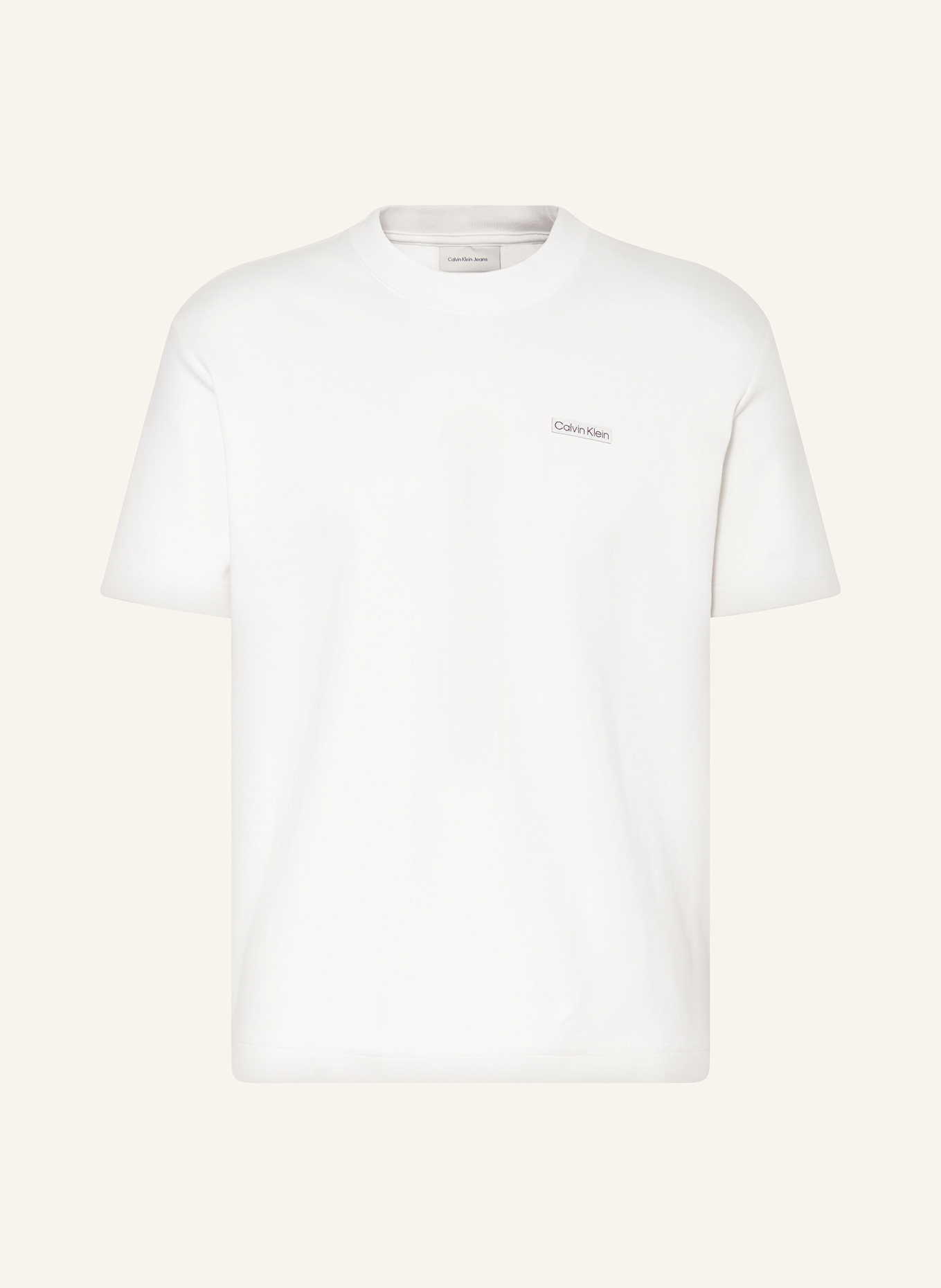 

Футболка Calvin Klein Jeans, экрю