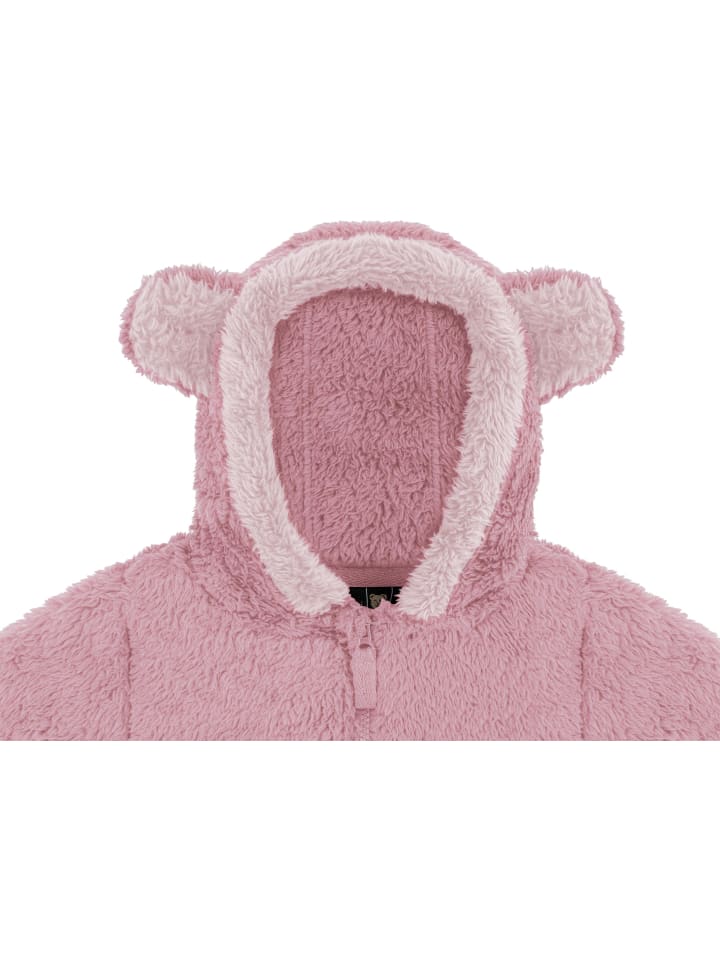 Детская плюшевая куртка Barvas розового цвета Normani Outdoor Sports — фото 3