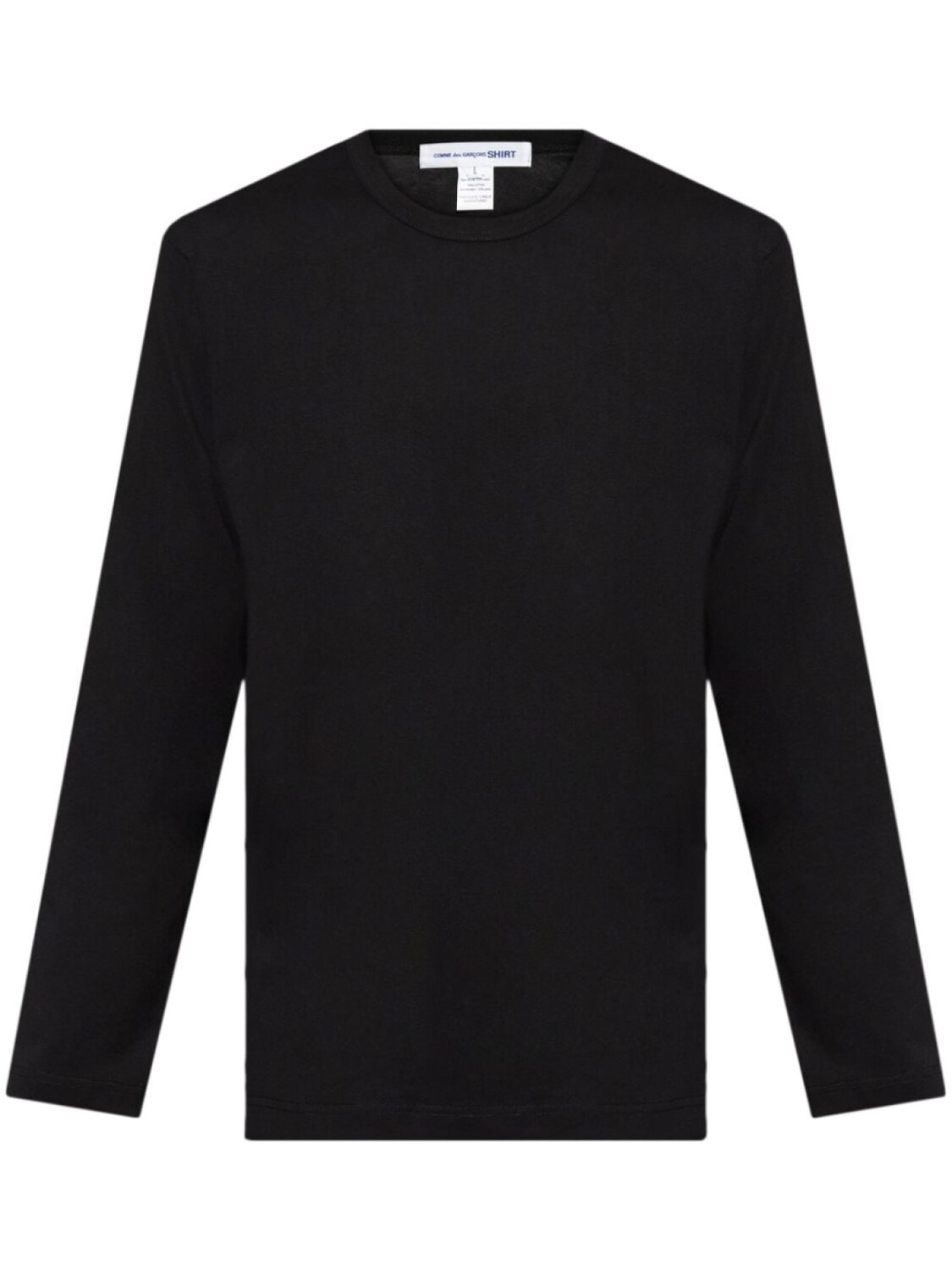 

Comme Des Garçons Shirt футболка с принтом-лозунгом, черный