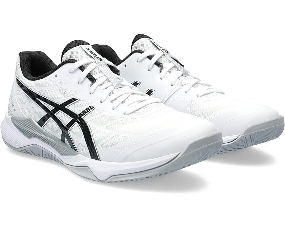 

Кроссовки ASICS GEL-Tactic 12 Volleyball Shoe, цвет White/Black, Серый, Кроссовки ASICS GEL-Tactic 12 Volleyball Shoe, цвет White/Black