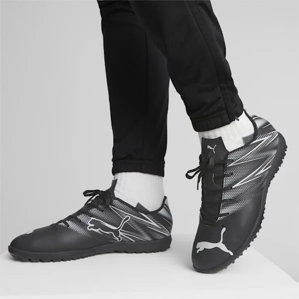 Мужские футбольные бутсы PUMA, белый/черный — фото 2