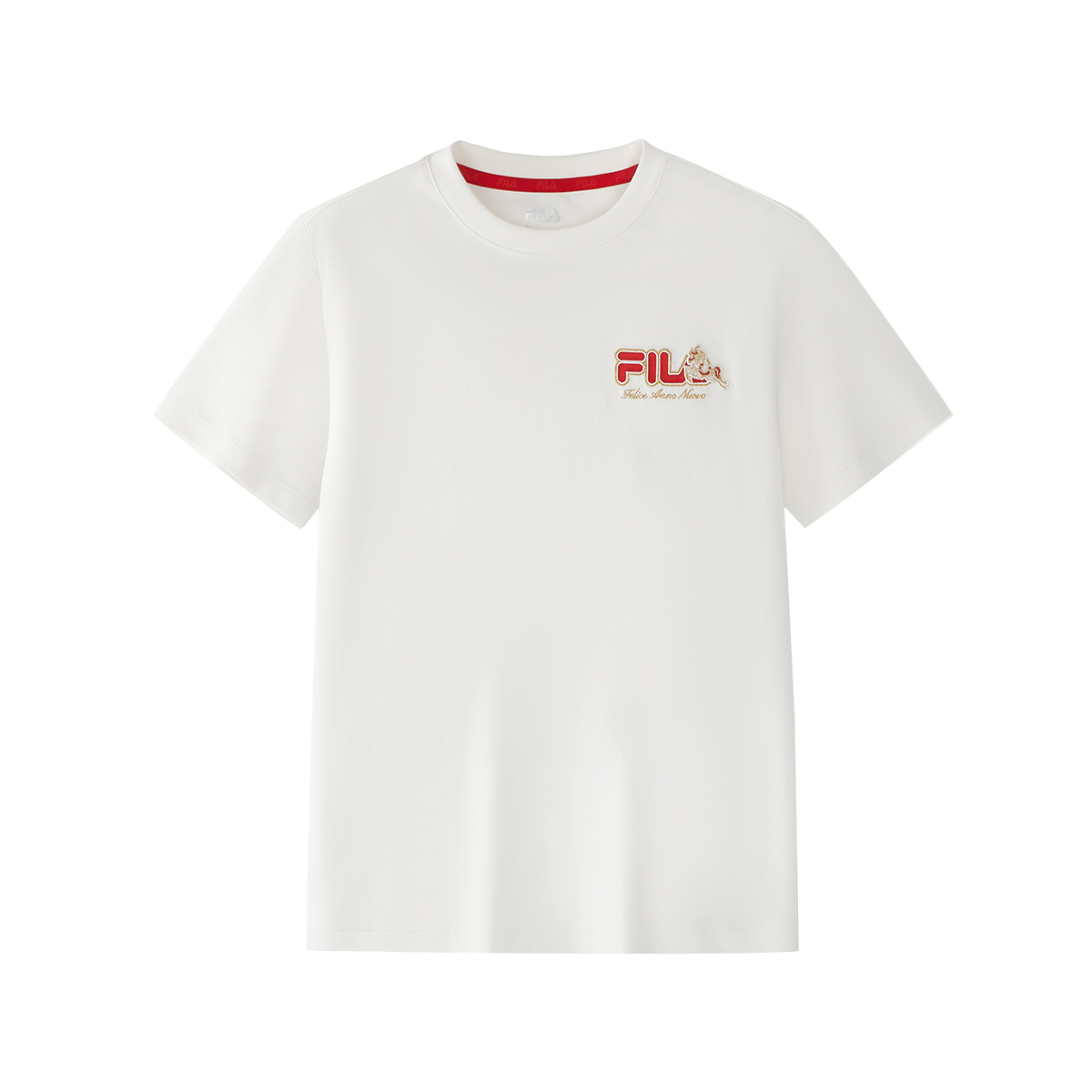 

FILA KIDS Футболка с коротким рукавом Cloud White для детей, Белый, FILA KIDS Футболка с коротким рукавом Cloud White для детей