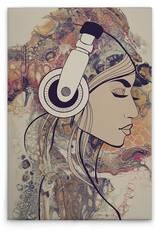 

Картина на холсте A.S. Création Acryl Lady 3 цвет buntcremebeigeviolettschwarz