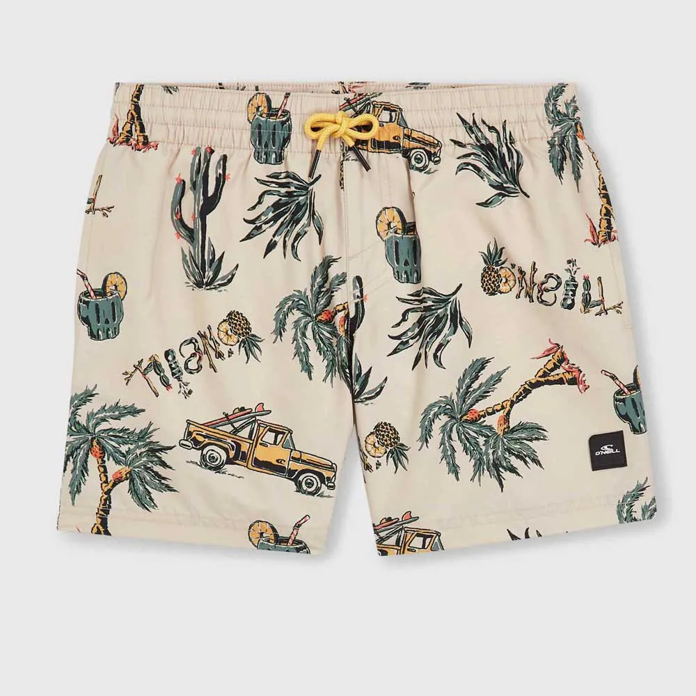 Шорты для плавания OВґneill Mix&Match Cali Print 13В'', бежевый — фото 3