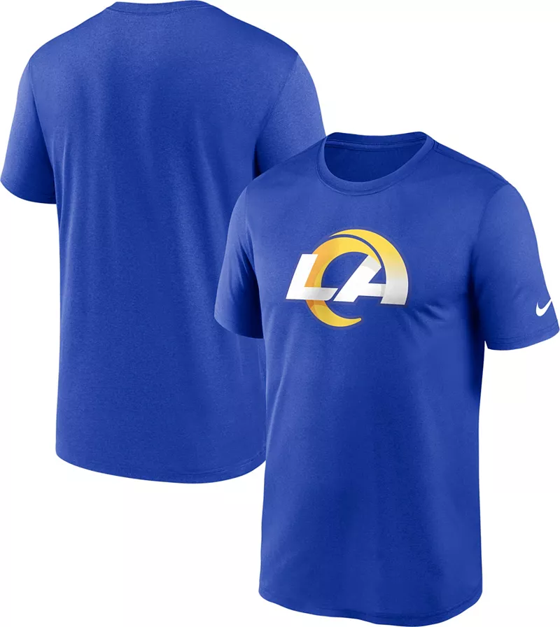 

Мужская футболка Nike Los Angeles Rams Legend Royal с логотипом
