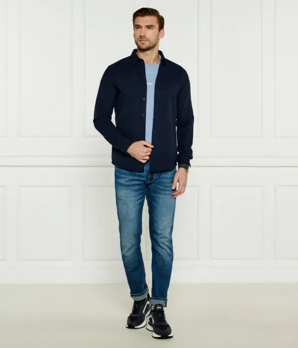 C-Roan-Kent-C4-244 Рубашка slim fit Boss, темно-синий — фото 2