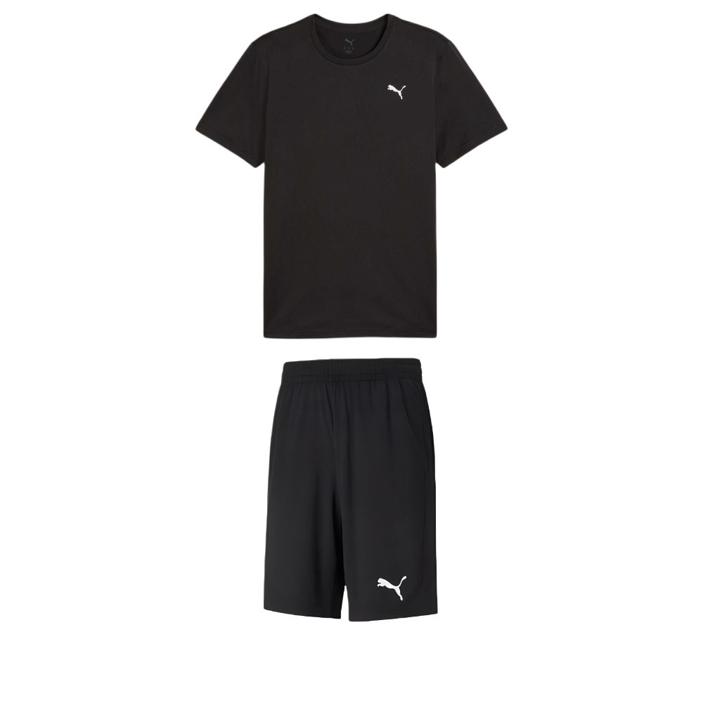 

PUMA Повседневный спортивный костюм мужской черный