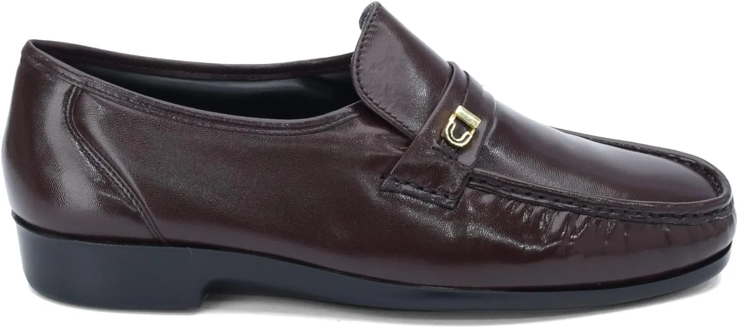 Лоферы Milano из натуральной кожи, Florsheim, бордовый — фото 3