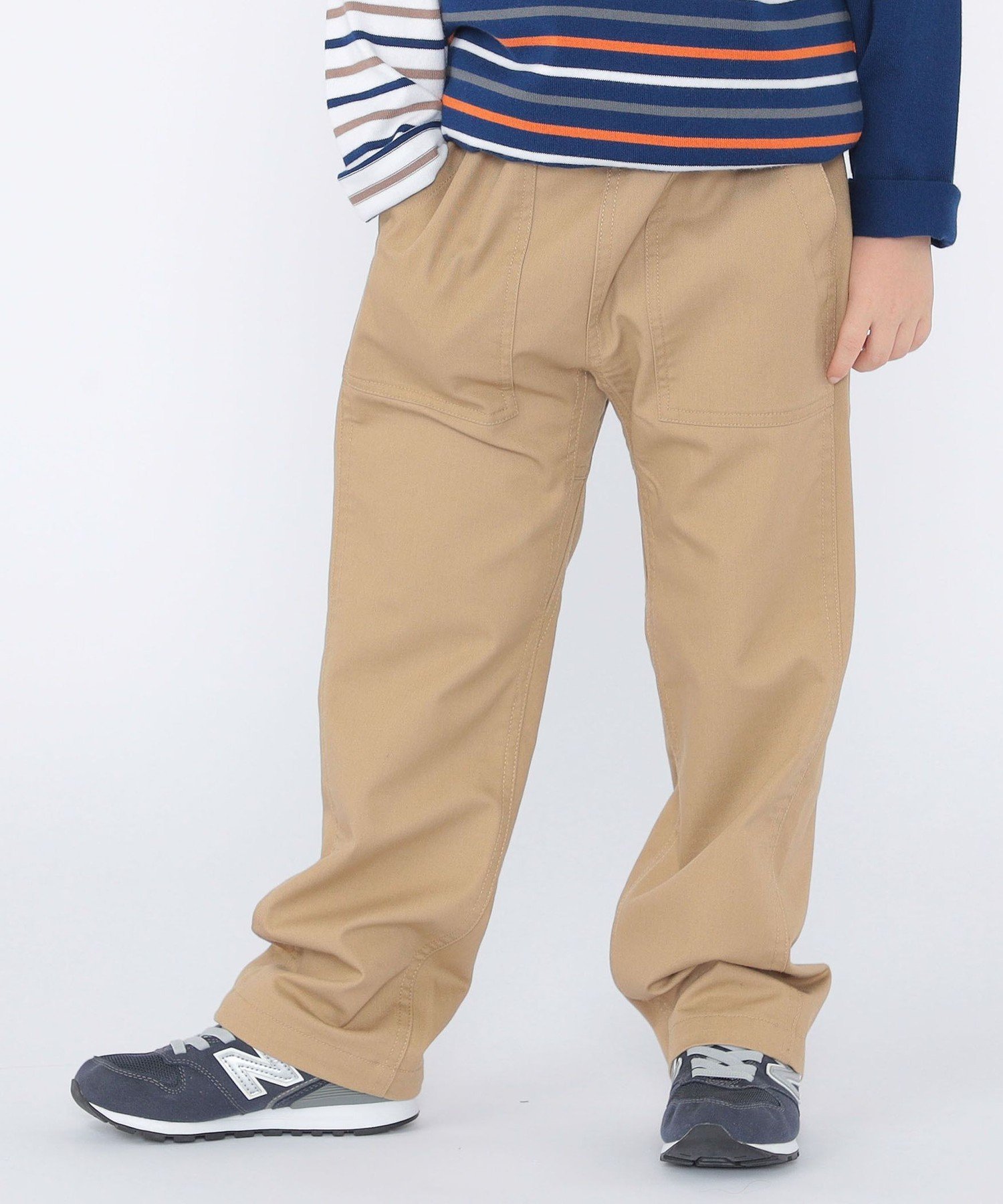 Gramicci: 110~160 см / Брюки-«булочки» из саржи SHIPS KIDS, Beige — фото 2