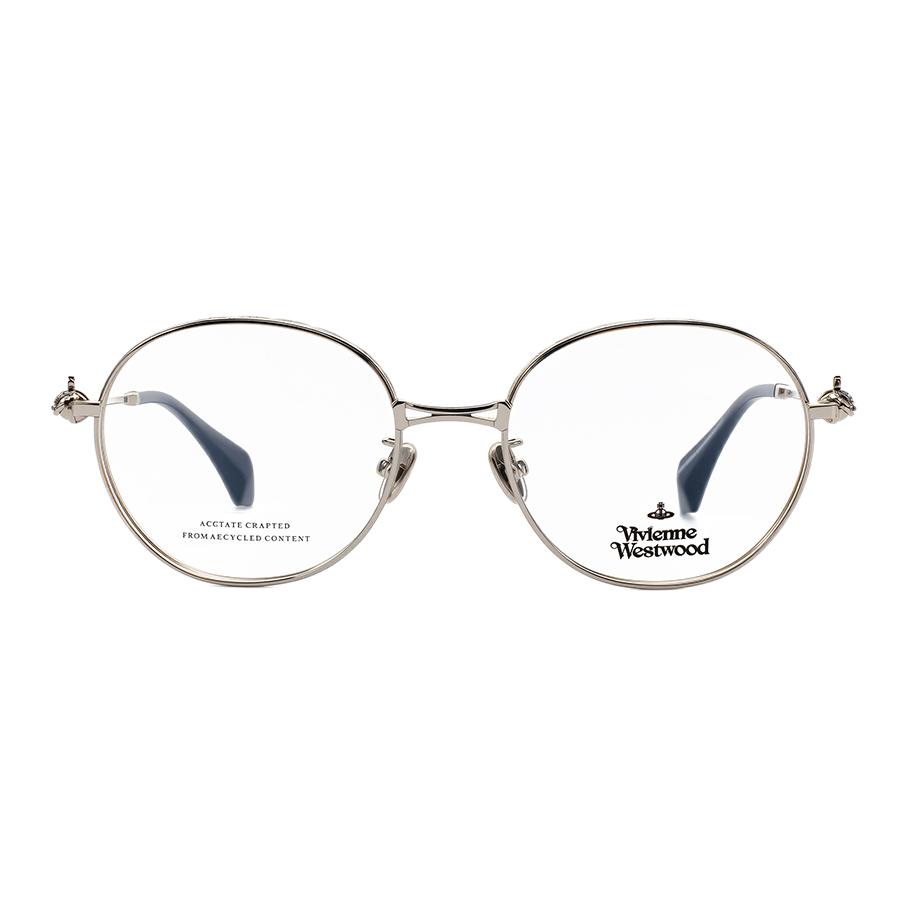 

Круглые очки Unisex Antique Silver Vivienne Westwood, серебряный