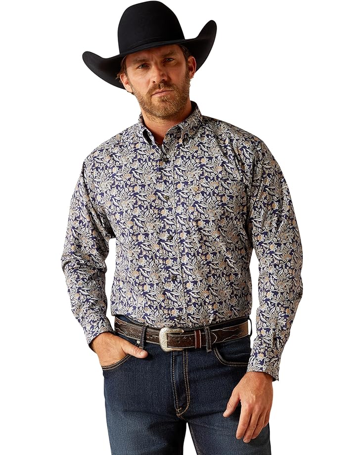 

Рубашка Ariat Creighton Classic Fit Shirt, коричневый