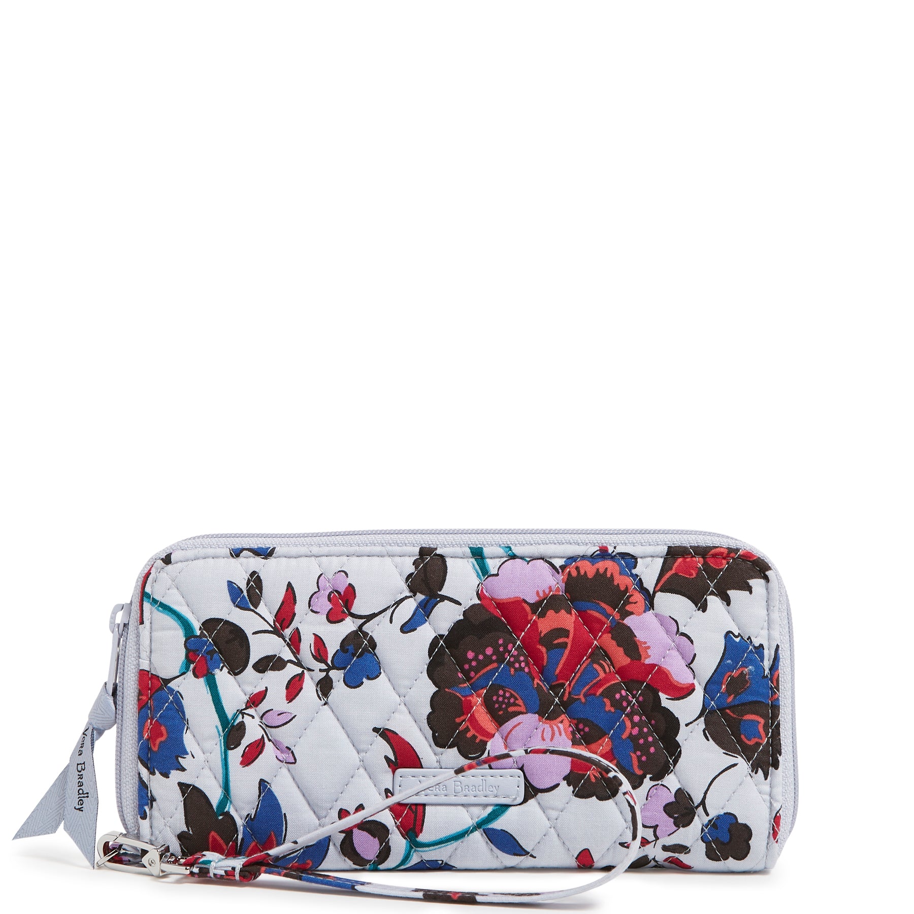 

Кошелек-браслет Accordion из хлопка Vera Bradley, Vineyard Floral