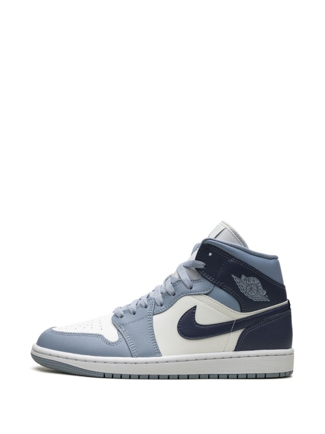 Кроссовки Air 1 Mid Two-Tone Blue Jordan, синий — фото 4