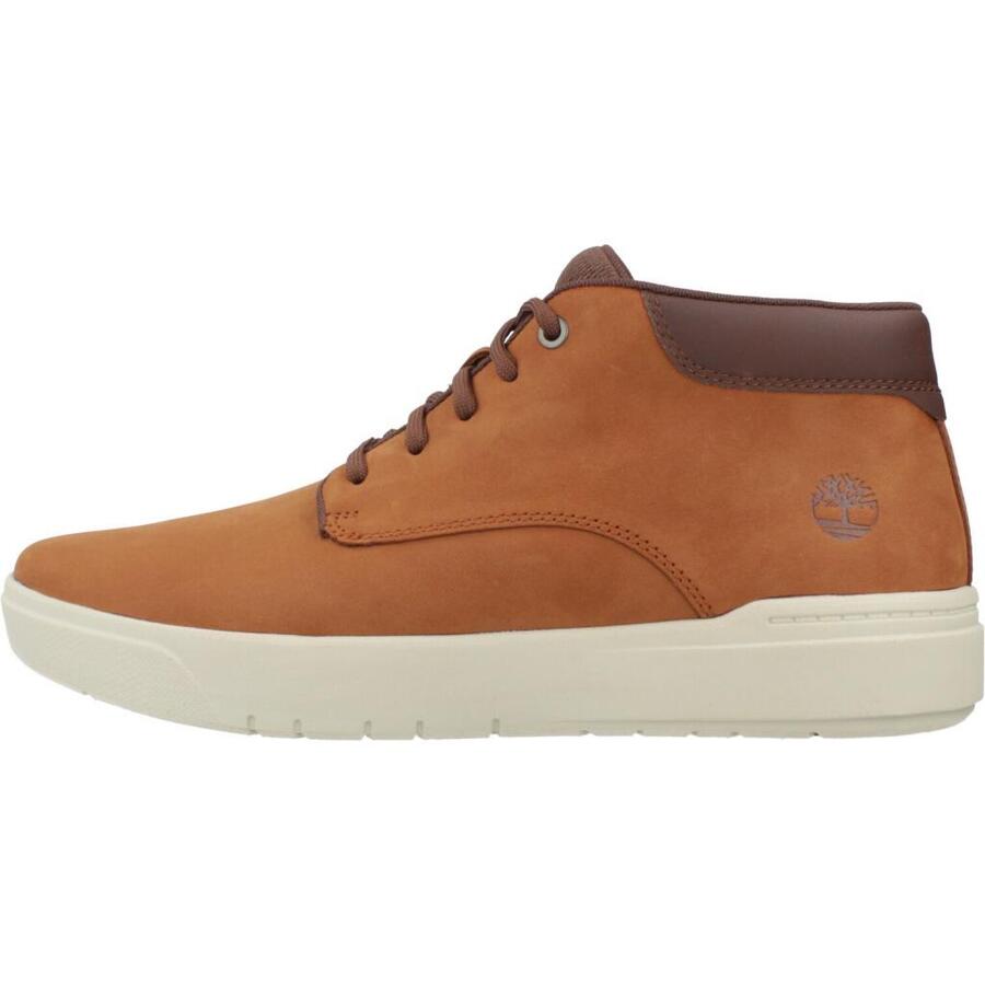 Кроссовки Timberland модель Seneca Bay Mid Lace Up цвет коричневый — фото 2