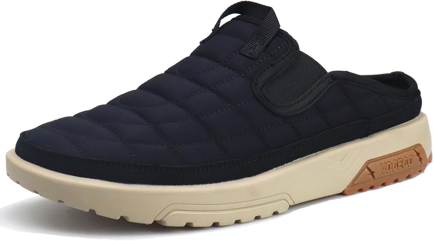 

Мужские ортопедические тапочки VOCECO с поддержкой свода стопы, облегчение при подошвенном фасциите, удобные для дома, улицы, кемпинга и прогулок, черный