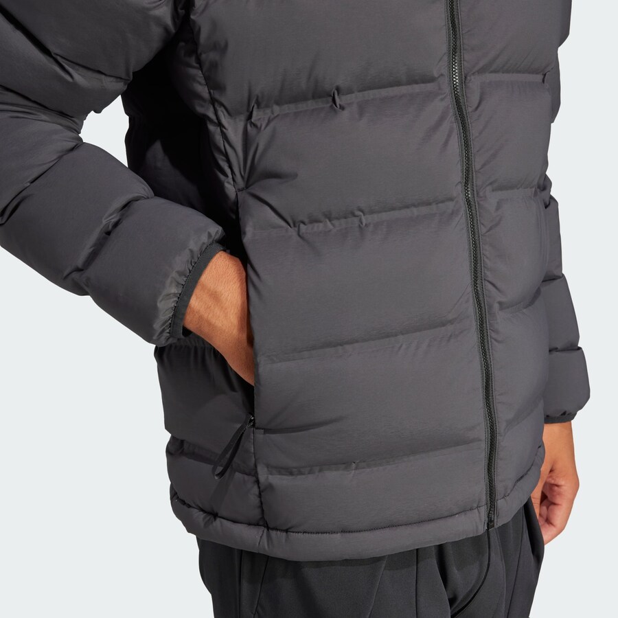 Наружная куртка ADIDAS SPORTSWEAR Helionic, черный — фото 3