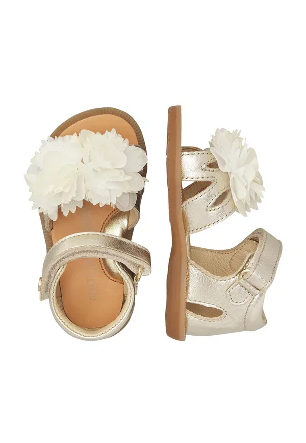 Пинетки Nubbi baby shoes Naturino, золотой — фото 3