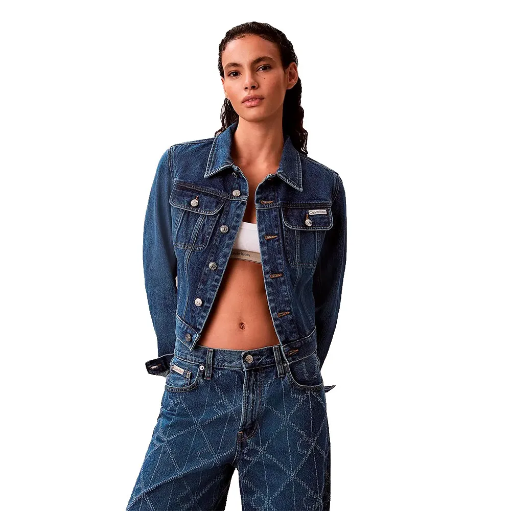 

Джинсовая куртка Calvin Klein Jeans LV047E629G, синий