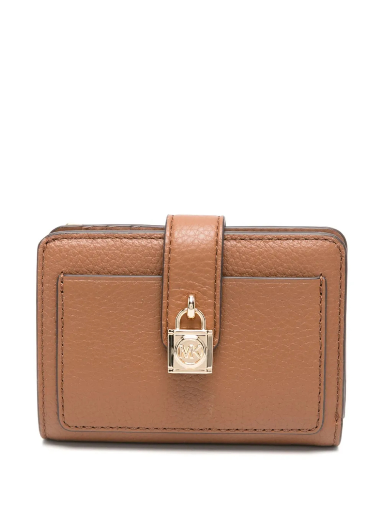 

Кошелек с замком Michael Michael Kors, коричневый