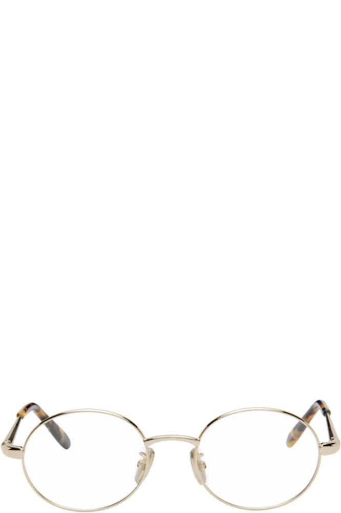 

Золотые тонкие очки LOEWE