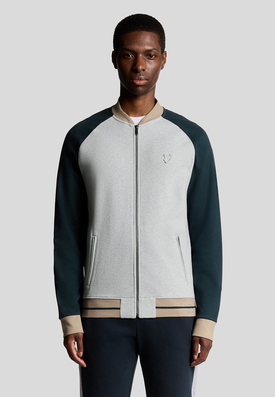 

Куртка Lyle & Scott INTERLOCK CONTRAST RAGLAN BOMBER, Blue