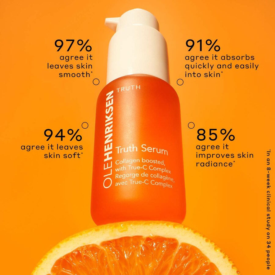 Увлажняющая сыворотка Truth Serum с витамином С OLEHENRIKSEN, 1.0 oz/30 mL — фото 3