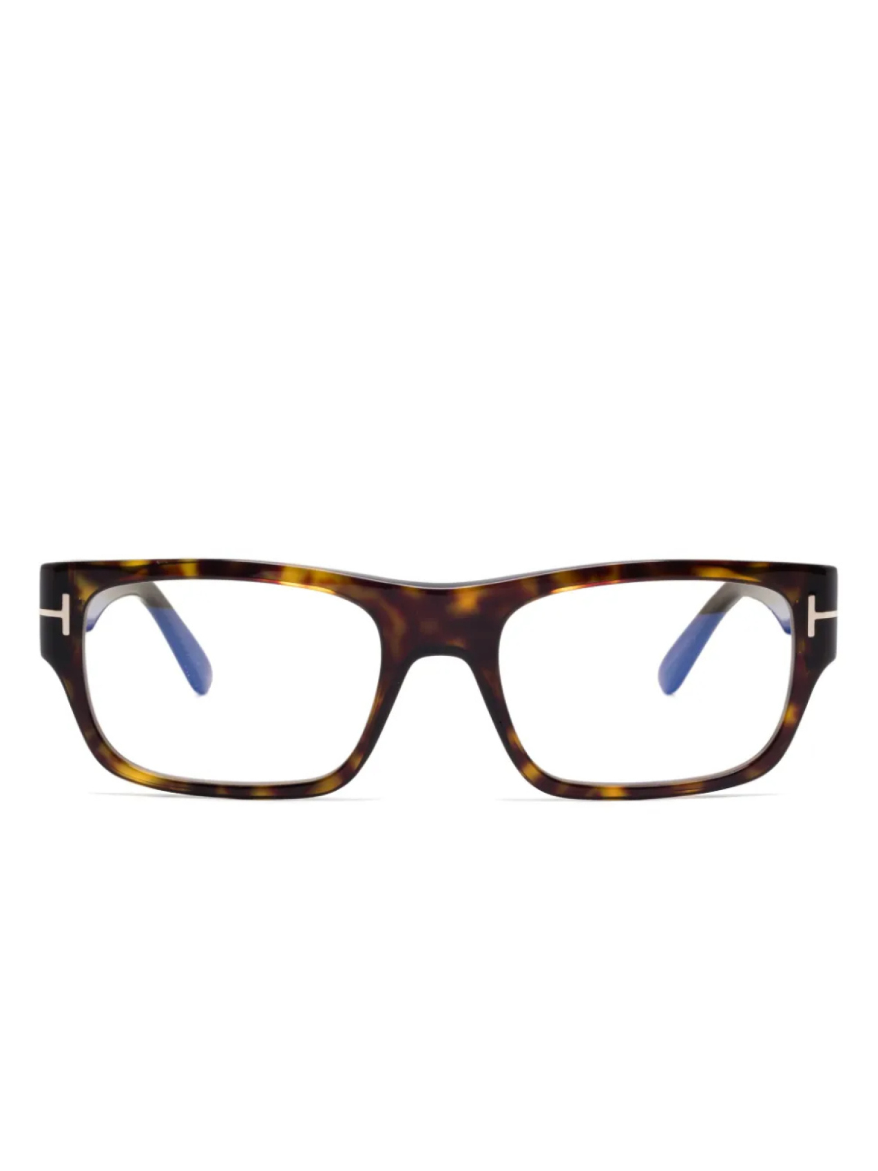 

TOM FORD Eyewear очки в прямоугольной оправе, коричневый