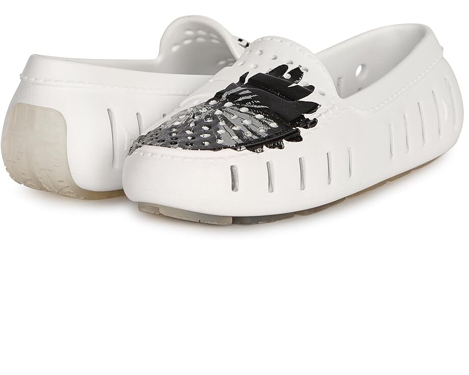 Лоферы Floafers HARDY m+C Driver, цвет White/Grey Wings