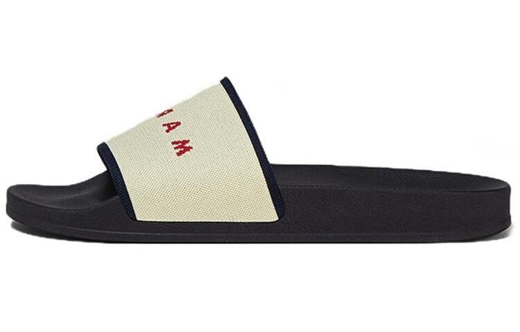 Слайды с жаккардовым логотипом Marni