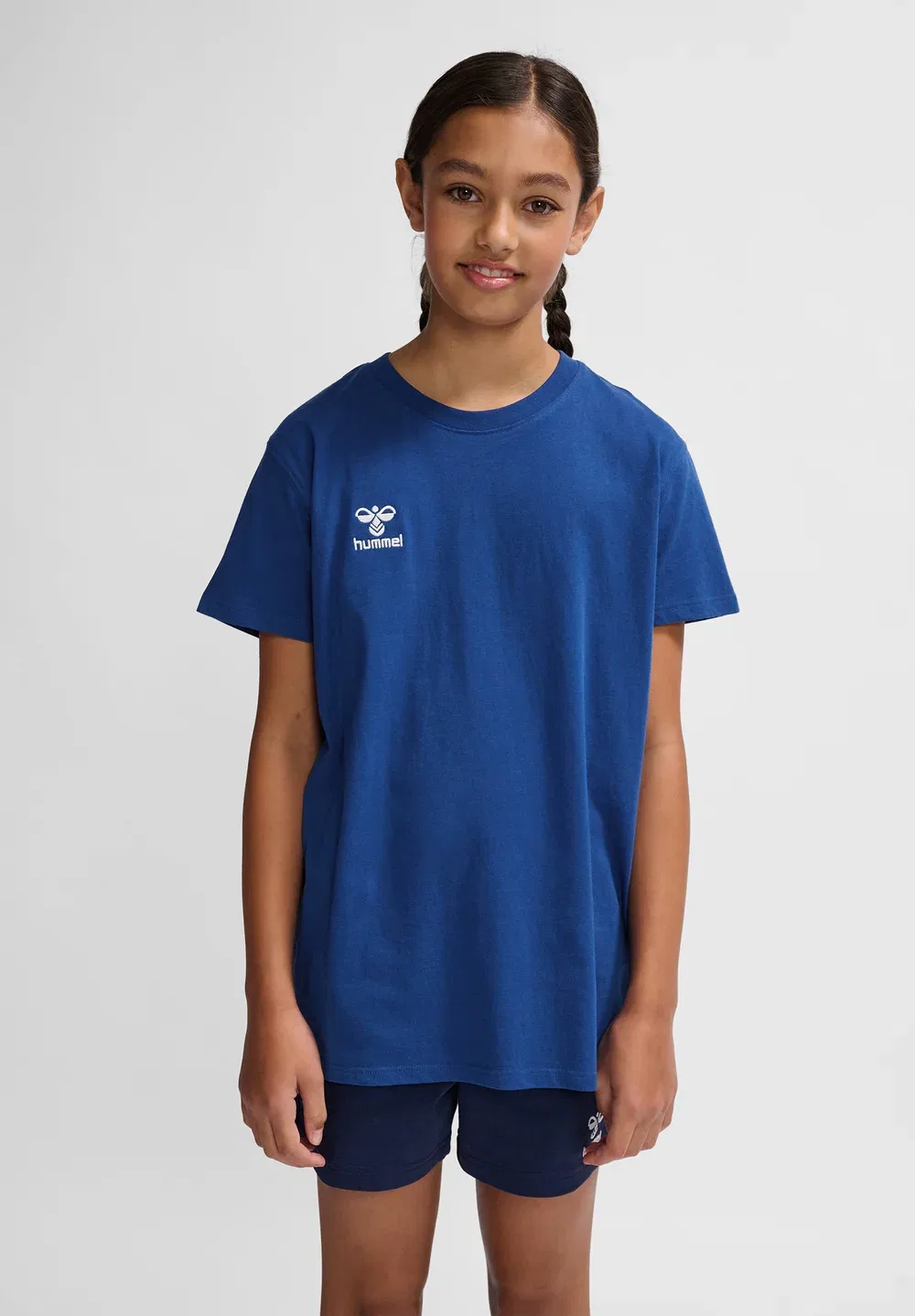 Футболка унисекс - базовая модель Hummel, True Blue