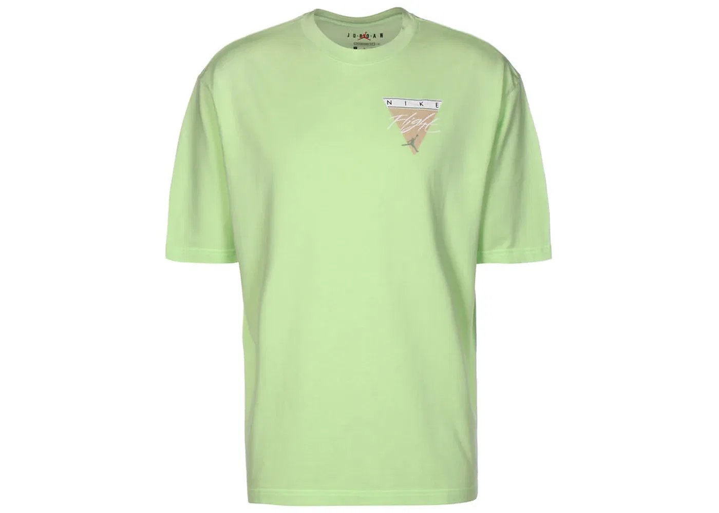 Мужская футболка с принтом Nike Jordan Flight Essentials Tee, Ghost Green/Steam