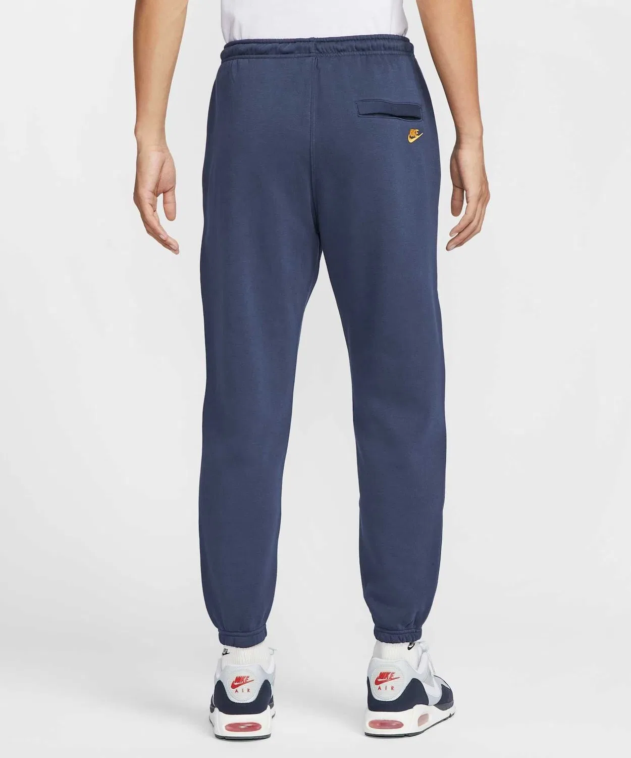 Мужские спортивные штаны из флиса с утяжкой Nike Club Obsidian — фото 2