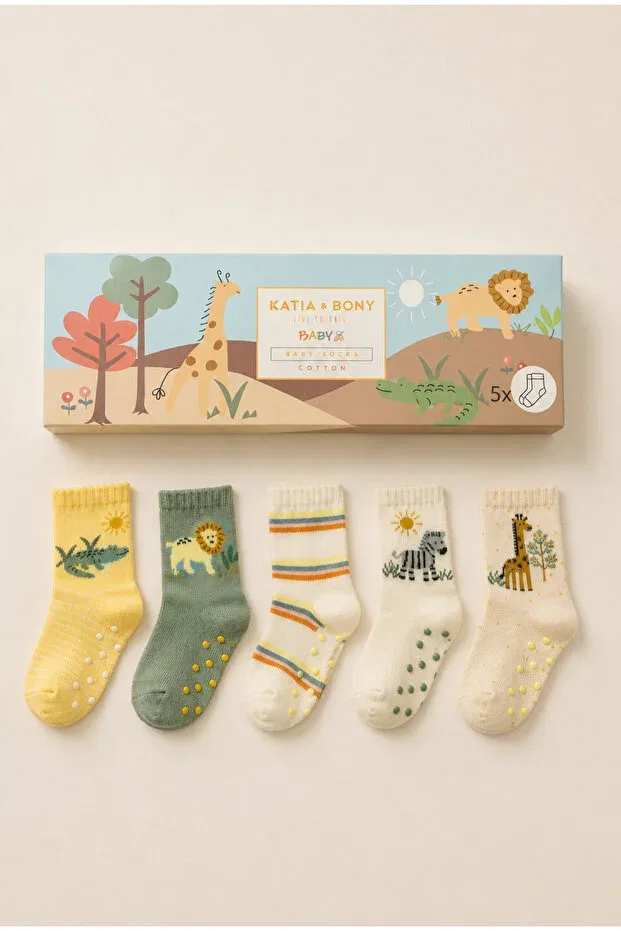 Детские носки с принтом Bony Socks, Patterned