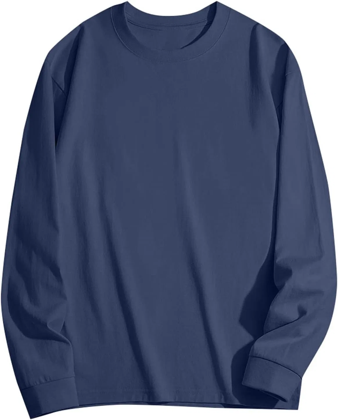 Мужская легкая футболка с круглым вырезом Long Sleeve, Blue — фото 3