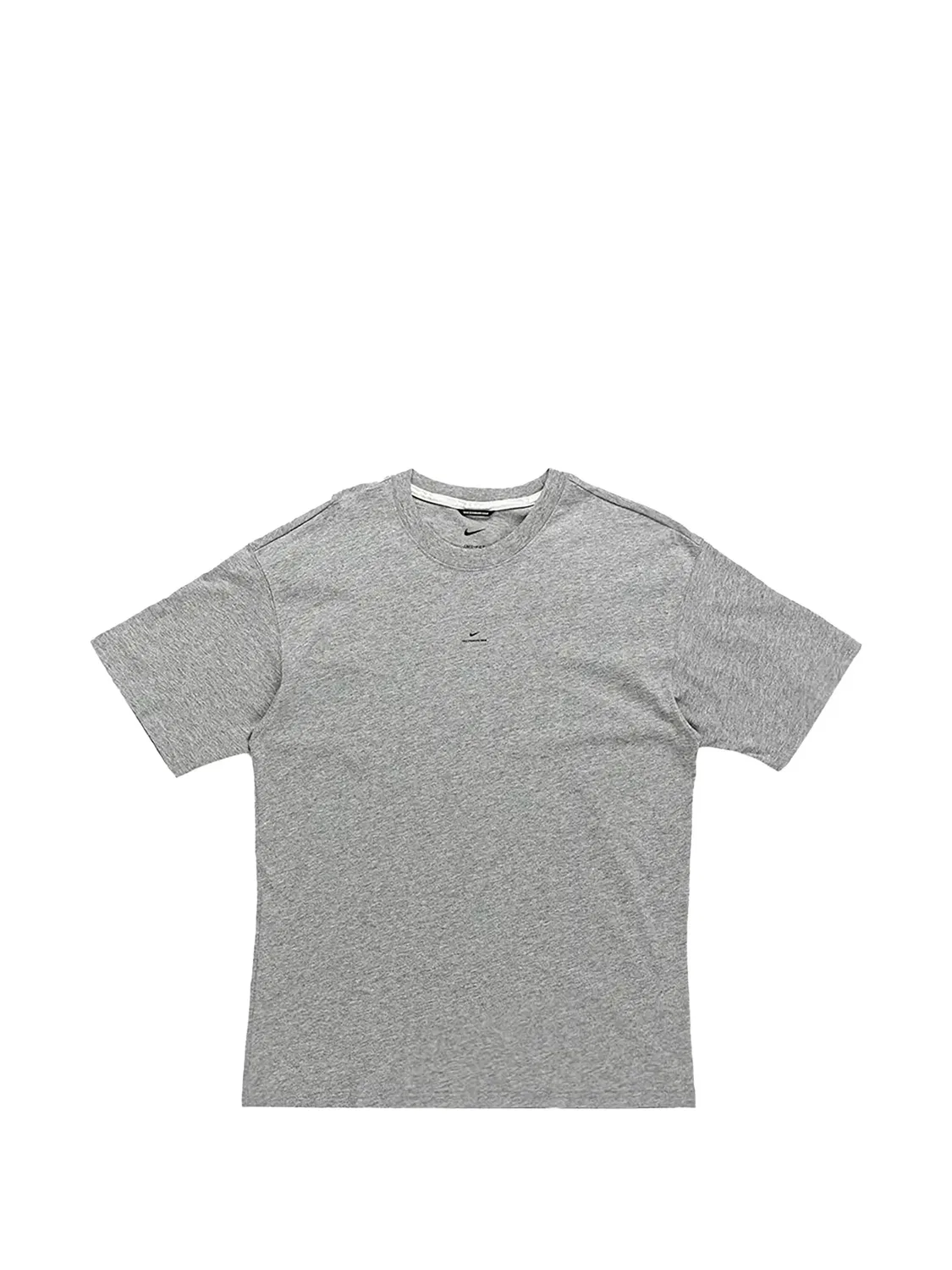 Стандартная баскетбольная футболка Dri-FIT Nike, серый