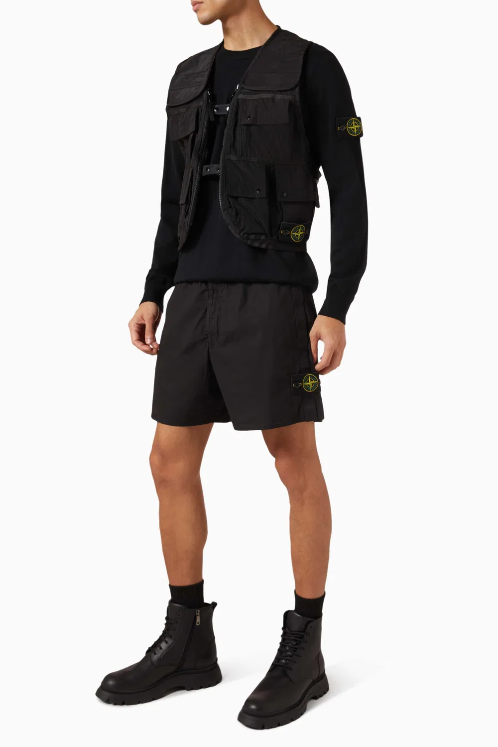 Свитер с круглым вырезом из шерсти Stone Island — фото 2