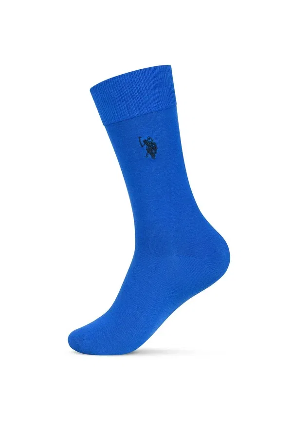 Носки дышащие Uszaayn U.S. Polo Assn., navy, royal, rot, темно-синий — фото 4
