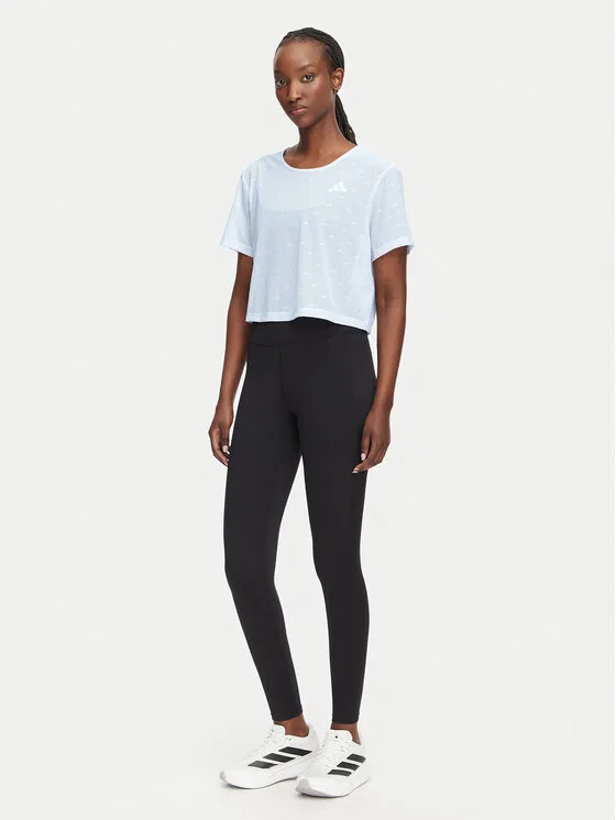 Футболка relaxed fit Strength Essentials Workout Boxy Mesh Adidas, белый — фото 2