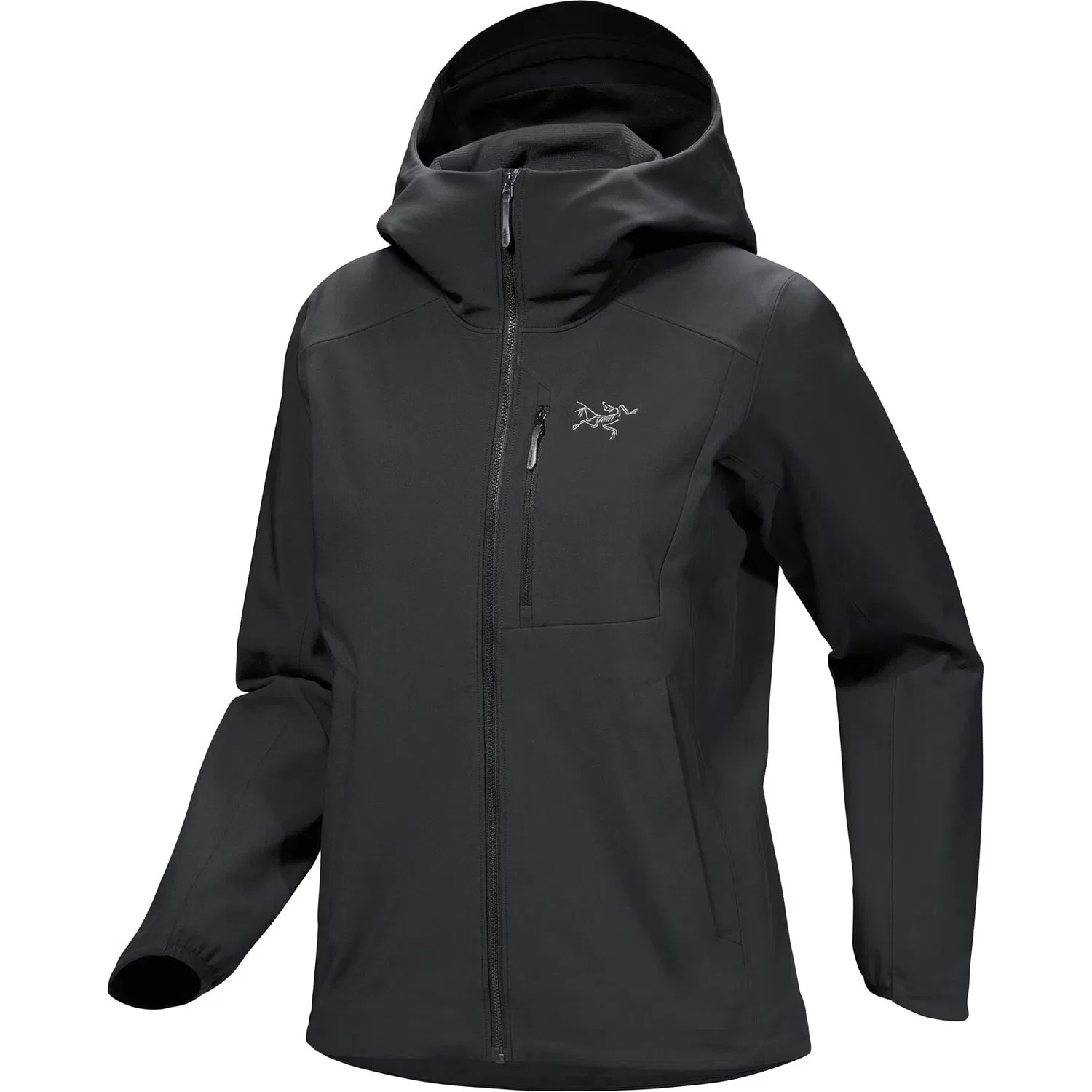 Женская куртка из софтшелла GAMMA MX Arcteryx, Misty Shadow Brown/Mongoose — фото 4