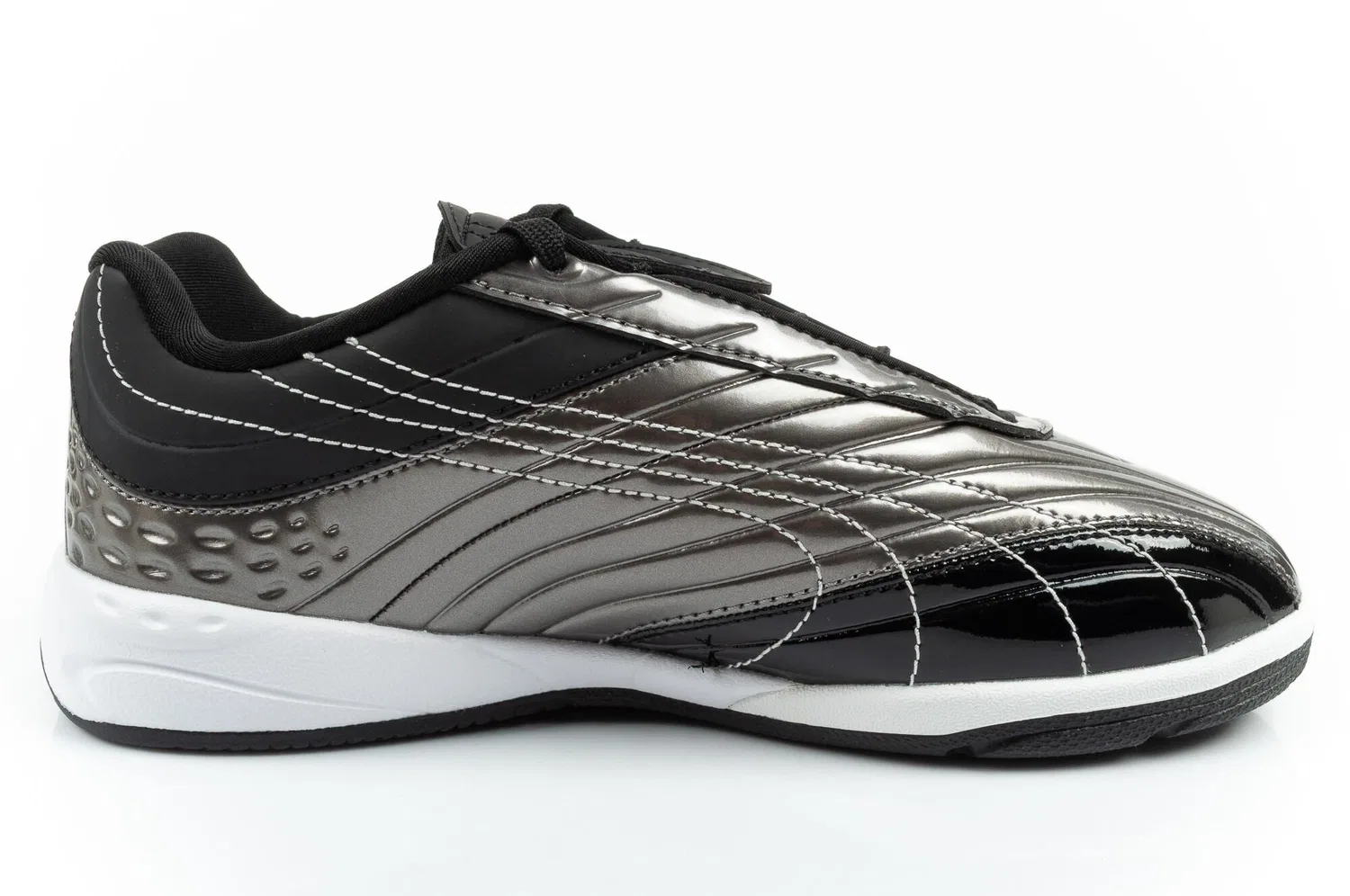 Детские кроссовки V-S2 Goalgetter Puma, Schwarz Silber Schwarz — фото 4