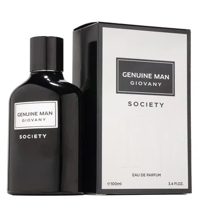 Парфюмерная вода Fragrance World Genuine Man Eau De Parfum Giovany Society, 100 мл